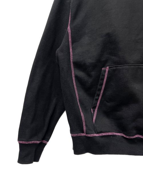 CarHartt（カーハート）CarHartt (カーハート) AWAKE (アウェイク) プルオーバーパーカー ブラック×パープル サイズ:Ｌの古着・服飾アイテム