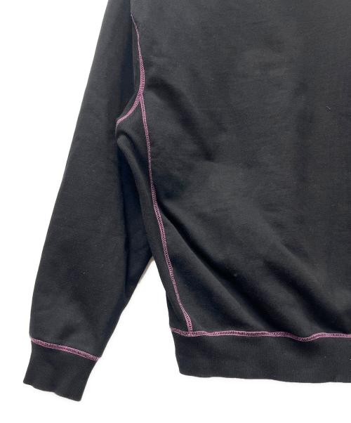 CarHartt（カーハート）CarHartt (カーハート) AWAKE (アウェイク) プルオーバーパーカー ブラック×パープル サイズ:Ｌの古着・服飾アイテム