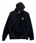 CarHartt（カーハート）の古着「プルオーバーパーカー」｜ブラック×パープル