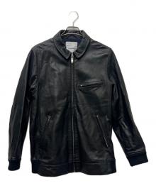 Lafayette（ラファイエット）の古着「ラムレザーフライトジャケット」｜ブラック