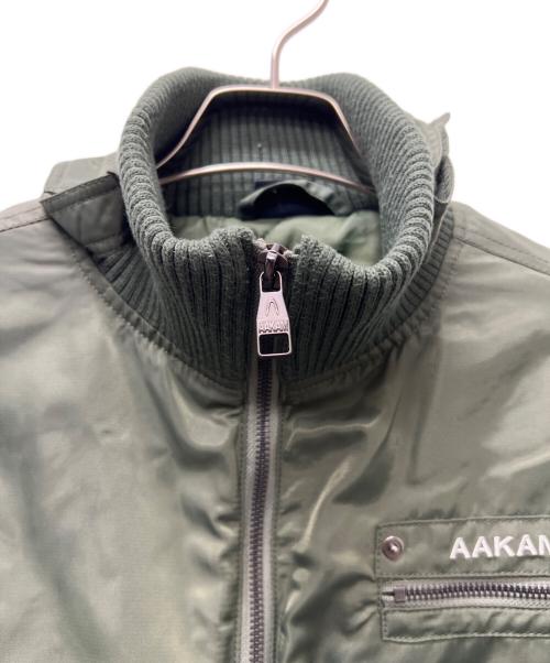 AAKAM（アーカム）AAKAM (アーカム) ボンバージャケット カーキ サイズ:１の古着・服飾アイテム