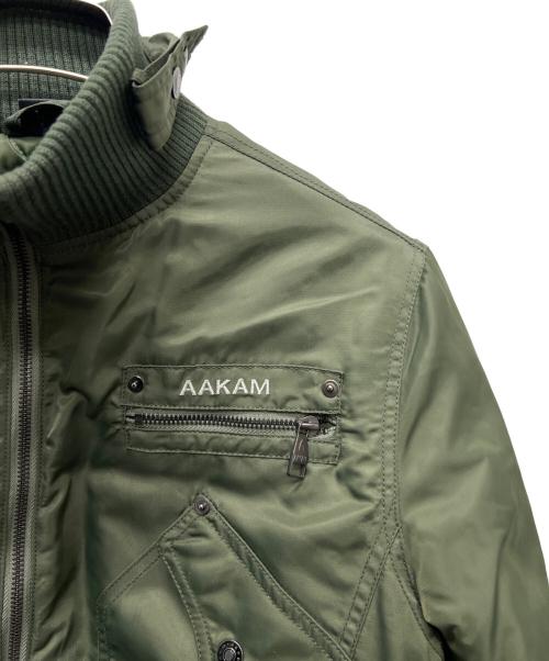 AAKAM（アーカム）AAKAM (アーカム) ボンバージャケット カーキ サイズ:１の古着・服飾アイテム