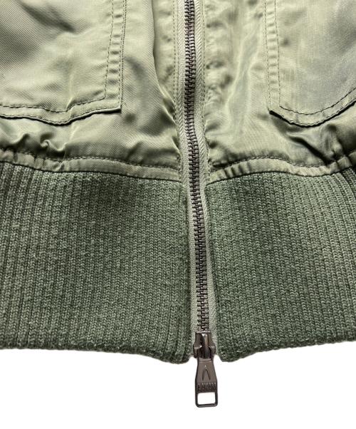 AAKAM（アーカム）AAKAM (アーカム) ボンバージャケット カーキ サイズ:１の古着・服飾アイテム