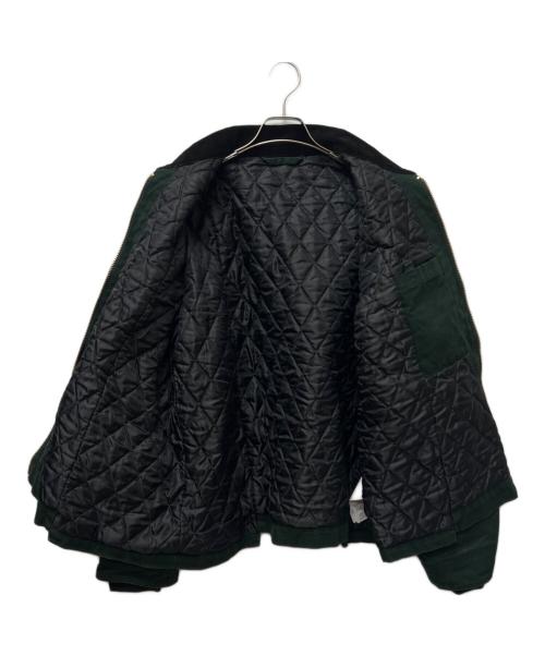 Carhartt WIP（カーハート ワーク イン プログレス）Carhartt WIP (カーハート ワーク イン プログレス) sacai (サカイ) Duck Jacket グリーン サイズ:２の古着・服飾アイテム