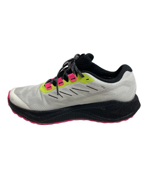 SALOMON（サロモン）SALOMON (サロモン) AERO BLAZE 3 GRVL GTX ホワイト×ピンク サイズ:SIZE 28cmの古着・服飾アイテム