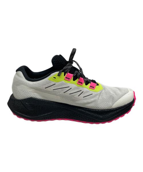 SALOMON（サロモン）SALOMON (サロモン) AERO BLAZE 3 GRVL GTX ホワイト×ピンク サイズ:SIZE 28cmの古着・服飾アイテム
