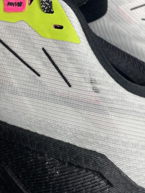 SALOMON（サロモン）SALOMON (サロモン) AERO BLAZE 3 GRVL GTX ホワイト×ピンク サイズ:SIZE 28cmの古着・服飾アイテム