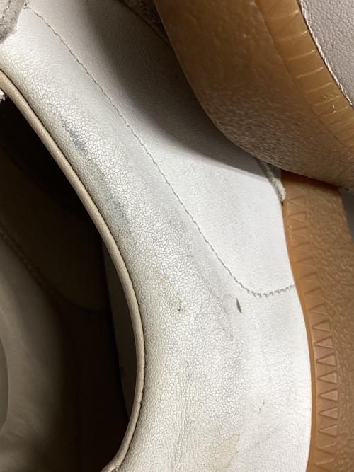 Maison Margiela（メゾンマルジェラ）Maison Margiela (メゾンマルジェラ) ジャーマントレーナー グレー×ホワイト サイズ:41の古着・服飾アイテム