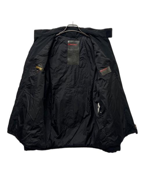 PRADA SPORTS（プラダスポーツ）PRADA SPORTS (プラダスポーツ) ゴアテックス パデット 中綿 ジャケット ブラック サイズ:４６の古着・服飾アイテム