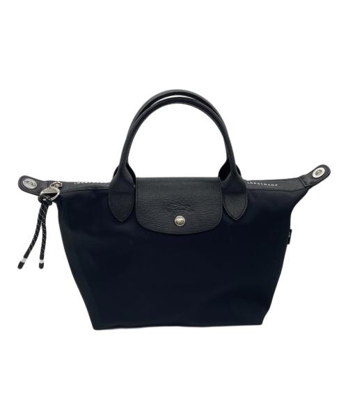 LONGCHAMP（ロンシャン）LONGCHAMP (ロンシャン) ル プリアージュ エナジー トップハンドルバッグ ブラックの古着・服飾アイテム