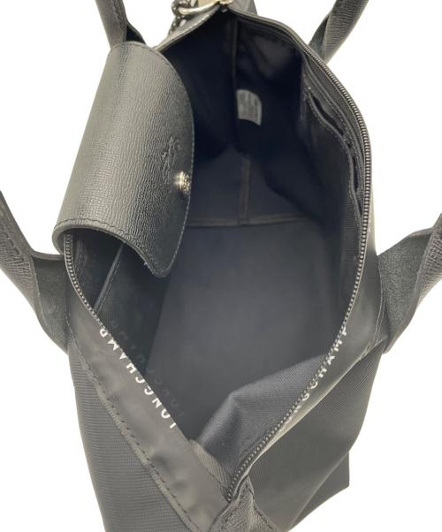 LONGCHAMP（ロンシャン）LONGCHAMP (ロンシャン) ル プリアージュ エナジー トップハンドルバッグ ブラックの古着・服飾アイテム