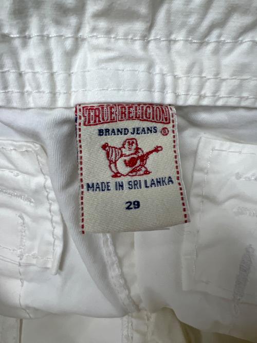 TRUE RELIGION（トゥルー レリジョン）TRUE RELIGION (トゥルー レリジョン) カーゴパンツ ホワイト サイズ:２９の古着・服飾アイテム