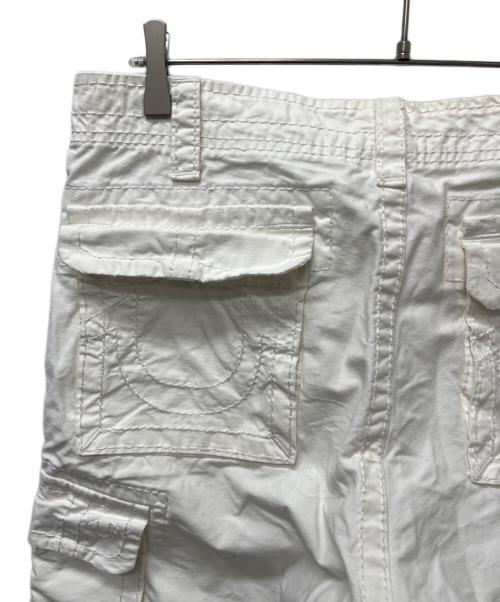 TRUE RELIGION（トゥルー レリジョン）TRUE RELIGION (トゥルー レリジョン) カーゴパンツ ホワイト サイズ:２９の古着・服飾アイテム