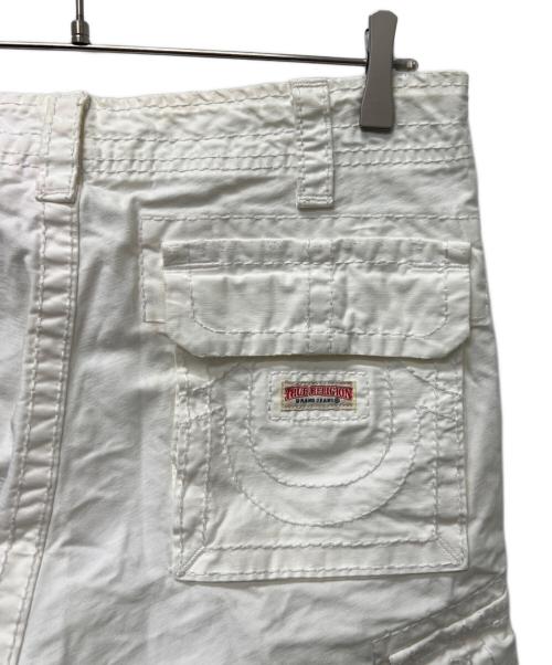 TRUE RELIGION（トゥルー レリジョン）TRUE RELIGION (トゥルー レリジョン) カーゴパンツ ホワイト サイズ:２９の古着・服飾アイテム