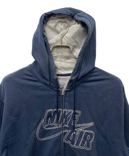 NIKE（ナイキ）NIKE (ナイキ) ジップパーカー ネイビー サイズ:ＸＬの古着・服飾アイテム