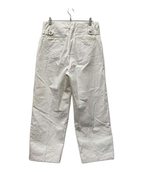 confect（コンフェクト）confect (コンフェクト) デニム イージーパンツ ホワイト サイズ:Ｌの古着・服飾アイテム