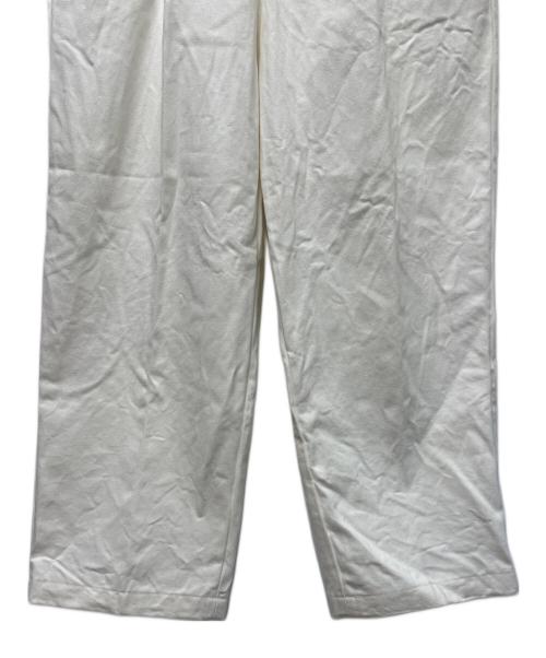 confect（コンフェクト）confect (コンフェクト) デニム イージーパンツ ホワイト サイズ:Ｌの古着・服飾アイテム