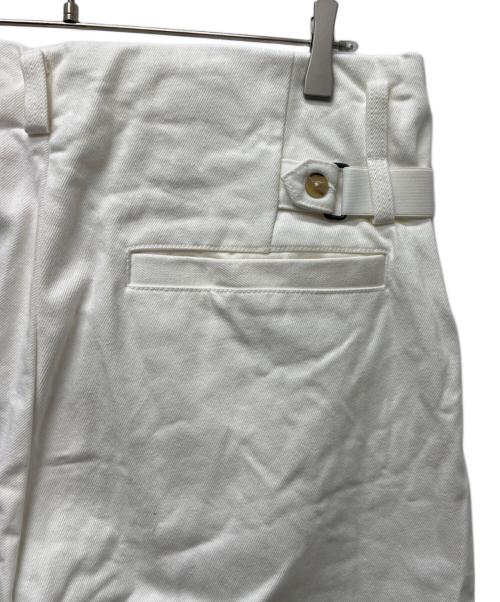 confect（コンフェクト）confect (コンフェクト) デニム イージーパンツ ホワイト サイズ:Ｌの古着・服飾アイテム