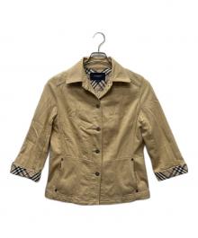 BURBERRY（バーバリー）の古着「デニムジャケット」｜ベージュ