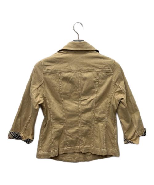 BURBERRY（バーバリー）BURBERRY (バーバリー) デニムジャケット ベージュ サイズ:４４の古着・服飾アイテム