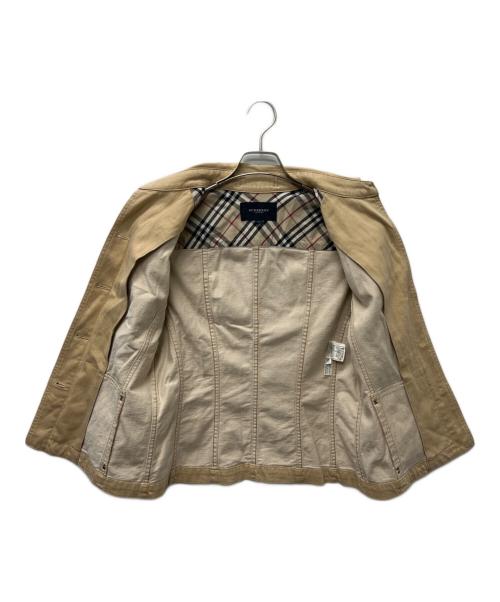BURBERRY（バーバリー）BURBERRY (バーバリー) デニムジャケット ベージュ サイズ:４４の古着・服飾アイテム