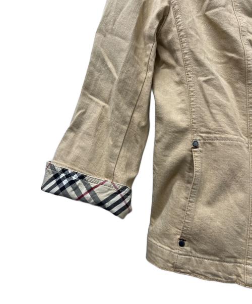 BURBERRY（バーバリー）BURBERRY (バーバリー) デニムジャケット ベージュ サイズ:４４の古着・服飾アイテム