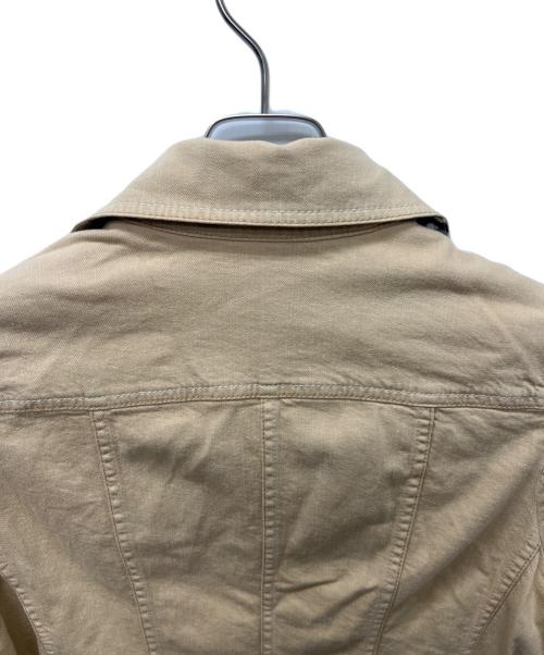 BURBERRY（バーバリー）BURBERRY (バーバリー) デニムジャケット ベージュ サイズ:４４の古着・服飾アイテム