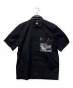 OAMCオーエーエムシー）の古着「半袖シャツ」｜ブラック