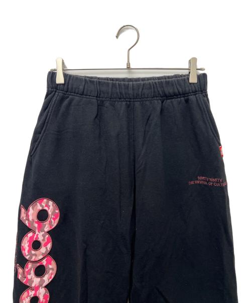 9090（9090）9090 (9090) og logo sweatpants ブラック サイズ:Ｍの古着・服飾アイテム
