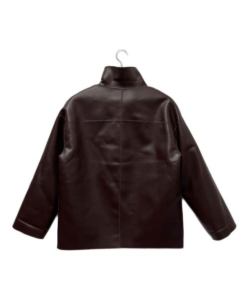 FREAK'S STORE（フリークスストア）FREAK'S STORE (フリークスストア) ファーボアスタンドコート ブラウン サイズ:FREEの古着・服飾アイテム