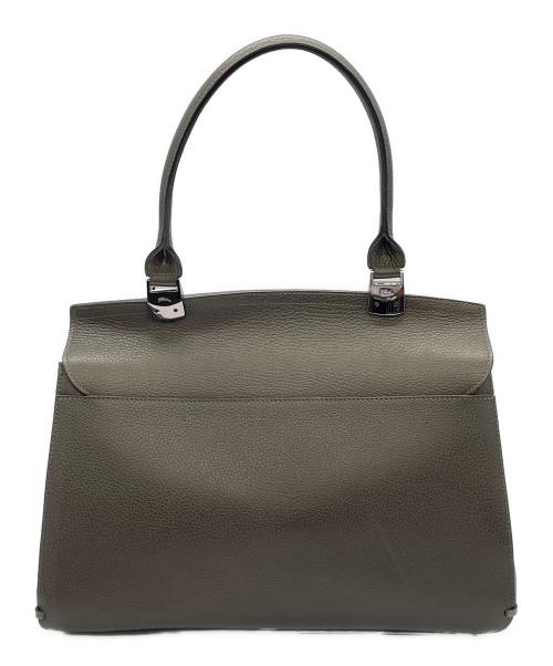 LONGCHAMP（ロンシャン）LONGCHAMP (ロンシャン) ハンドバッグ　マドレーヌ オリーブの古着・服飾アイテム