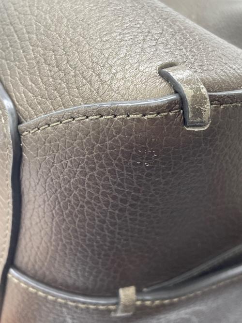 LONGCHAMP（ロンシャン）LONGCHAMP (ロンシャン) ハンドバッグ　マドレーヌ オリーブの古着・服飾アイテム