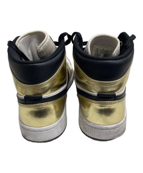 NIKE（ナイキ）NIKE (ナイキ) Air Jordan 1 Mid SE ホワイト×ゴールド サイズ:28の古着・服飾アイテム