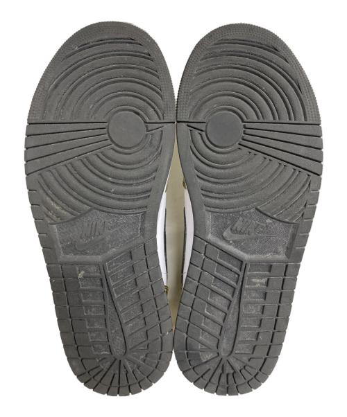 NIKE（ナイキ）NIKE (ナイキ) Air Jordan 1 Mid SE ホワイト×ゴールド サイズ:28の古着・服飾アイテム