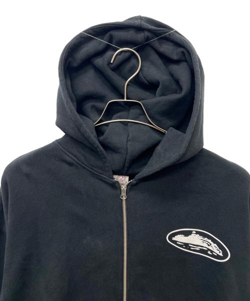 Corteiz（コーテイズ）Corteiz (コーテイズ) ジップパーカー ブラック サイズ:ＸＬの古着・服飾アイテム