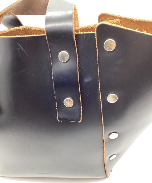 HENDER SCHEME（エンダースキーマ）HENDER SCHEME (エンダースキーマ) ハンドバッグ ブラックの古着・服飾アイテム