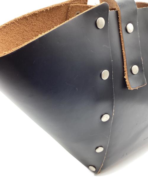 HENDER SCHEME（エンダースキーマ）HENDER SCHEME (エンダースキーマ) ハンドバッグ ブラックの古着・服飾アイテム