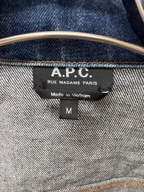 A.P.C.（アーペーセー）A.P.C. (アーペーセー) デニムジャケット インディゴ サイズ:Ｍの古着・服飾アイテム