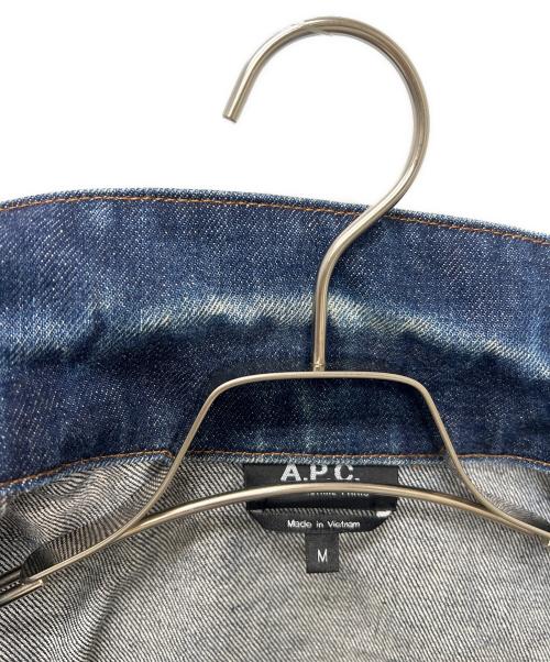 A.P.C.（アーペーセー）A.P.C. (アーペーセー) デニムジャケット インディゴ サイズ:Ｍの古着・服飾アイテム
