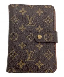 LOUIS VUITTON（ルイ ヴィトン）の古着「ポルトパピエ・ジップ」｜ブラウン