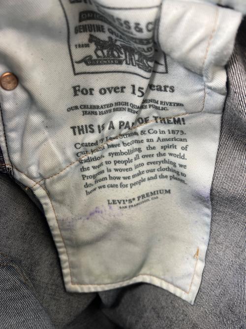 LEVI'S（リーバイス）LEVI'S (リーバイス) デニムパンツ ブルー サイズ:３０の古着・服飾アイテム