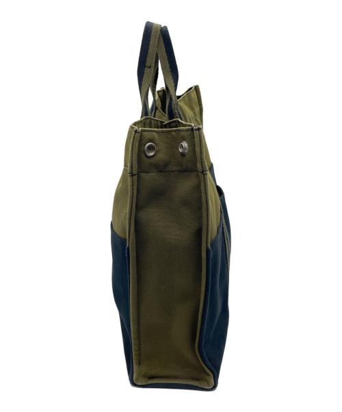 HERMES（エルメス）HERMES (エルメス) フールトゥＭＭ カーキ×ネイビーの古着・服飾アイテム