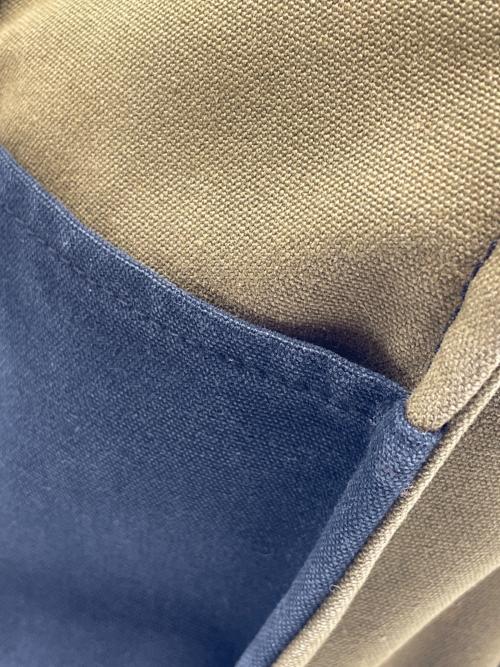 HERMES（エルメス）HERMES (エルメス) フールトゥＭＭ カーキ×ネイビーの古着・服飾アイテム