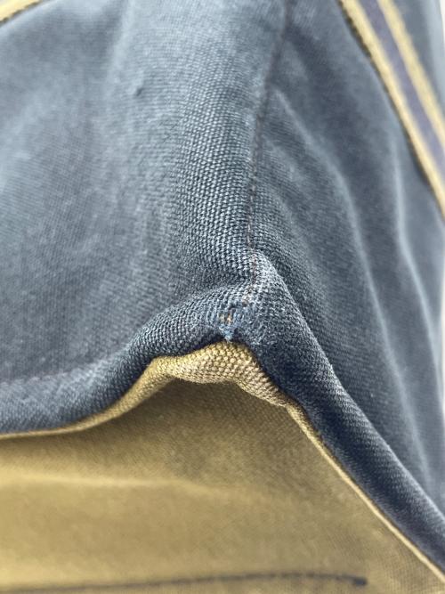 HERMES（エルメス）HERMES (エルメス) フールトゥＭＭ カーキ×ネイビーの古着・服飾アイテム