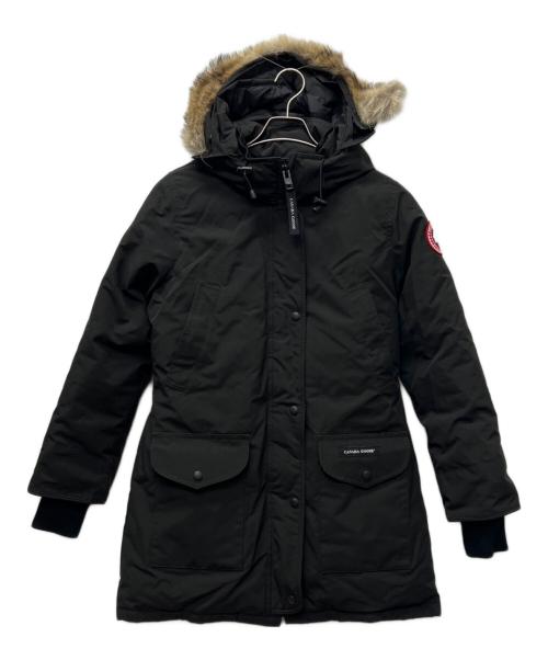 CANADA GOOSE（カナダグース）CANADA GOOSE (カナダグース) TRILLIUM PARKA ブラック サイズ:Ｌの古着・服飾アイテム