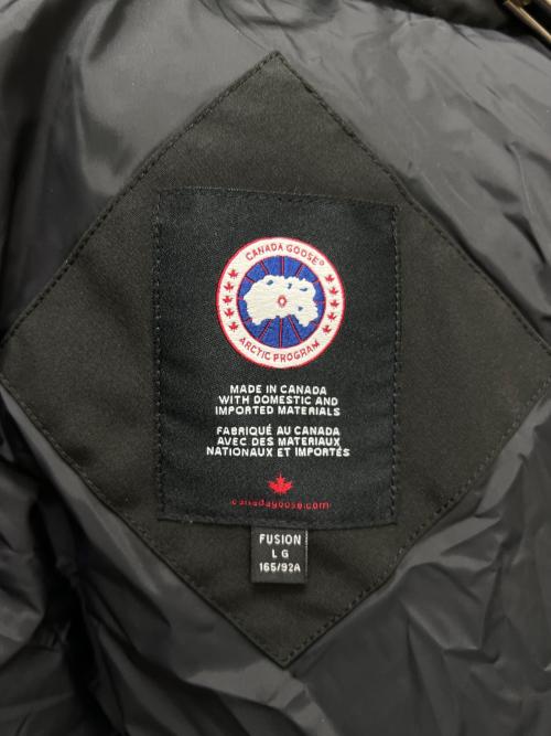 CANADA GOOSE（カナダグース）CANADA GOOSE (カナダグース) TRILLIUM PARKA ブラック サイズ:Ｌの古着・服飾アイテム