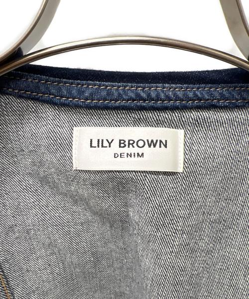 Lily Brown（リリーブラウン）Lily Brown (リリーブラウン) セーラーデニムジャケット インディゴ サイズ:FREEの古着・服飾アイテム