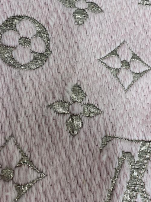 LOUIS VUITTON（ルイ ヴィトン）LOUIS VUITTON (ルイ ヴィトン) エシャルプ・ロゴマニア シャイン ピンクの古着・服飾アイテム