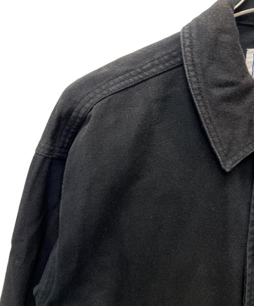 Le Pigeon Voyageur（ル ピジョン ヴォワイヤジュール）Le Pigeon Voyageur (ル ピジョン ヴォワイヤジュール) COVERALLS JACKET ブラック サイズ:Ｍの古着・服飾アイテム