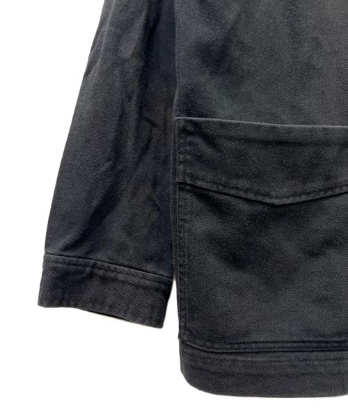 Le Pigeon Voyageur（ル ピジョン ヴォワイヤジュール）Le Pigeon Voyageur (ル ピジョン ヴォワイヤジュール) COVERALLS JACKET ブラック サイズ:Ｍの古着・服飾アイテム